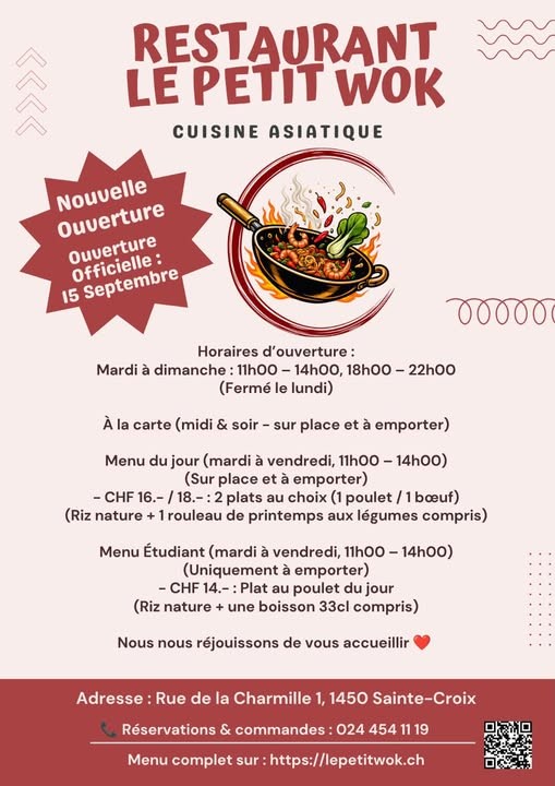 Publicité : RE-OUVERTURE