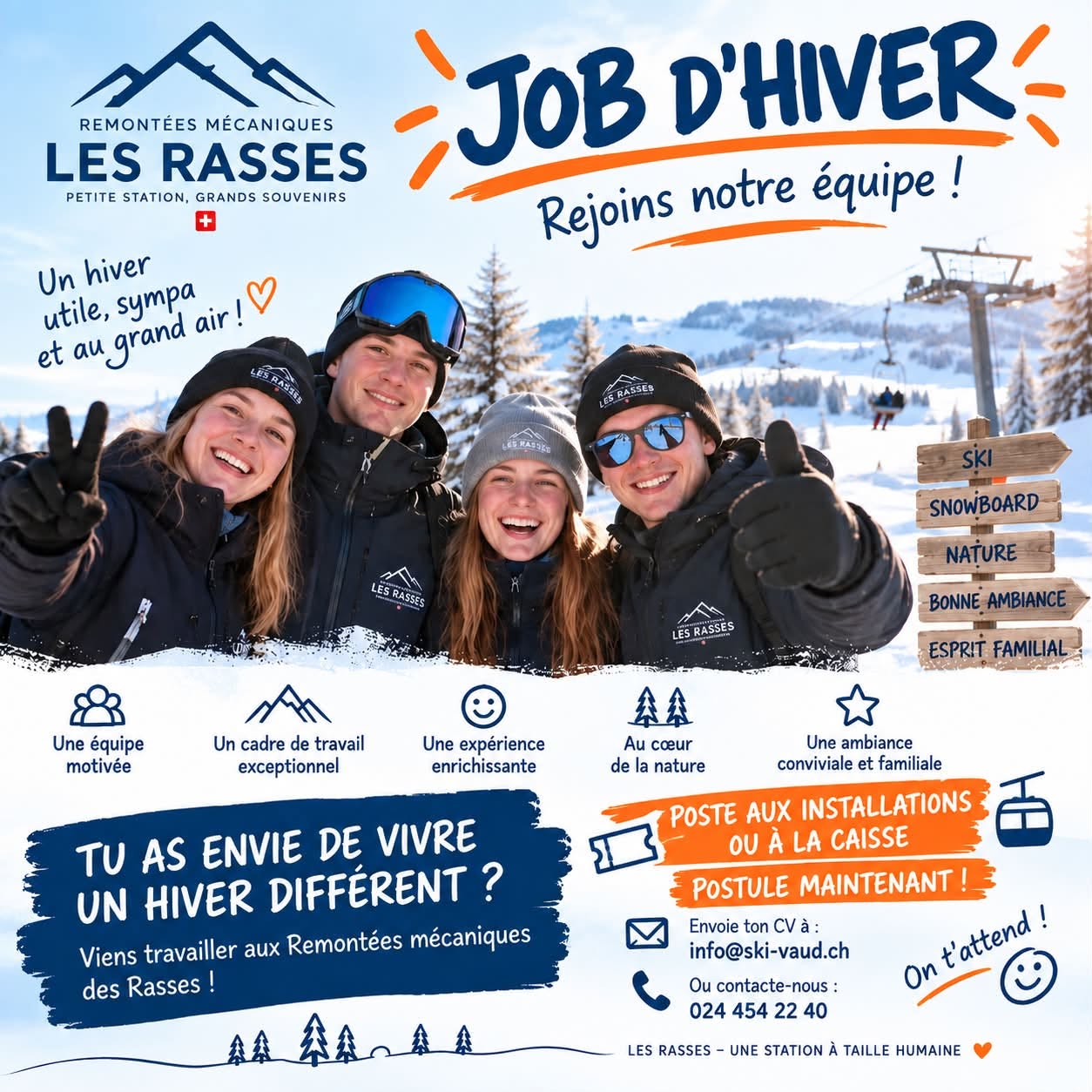 Illustration : Job d'hiver